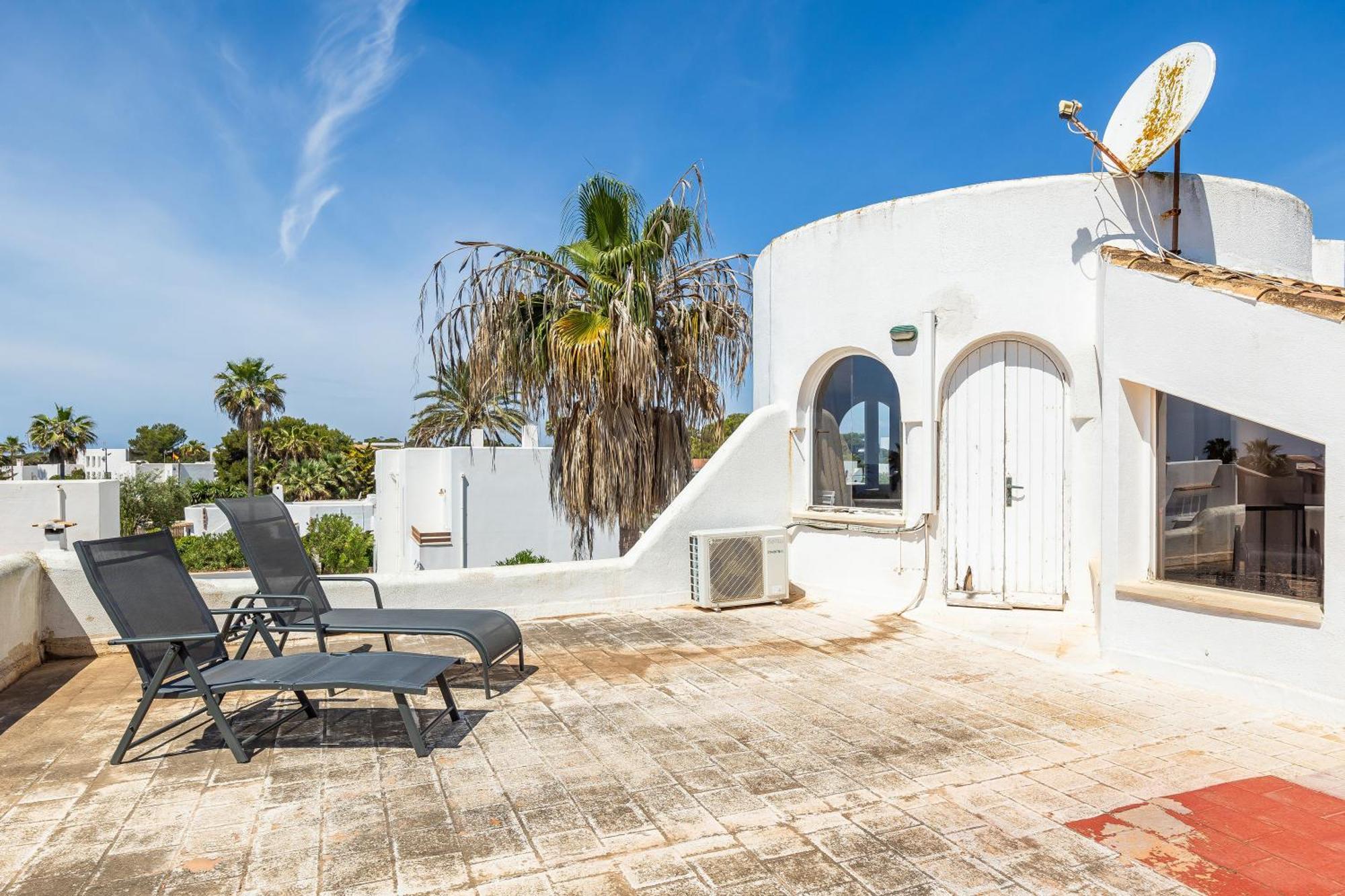 Villa Malik Mit Meerblick Und Pool Кала д'Ор Екстер'єр фото